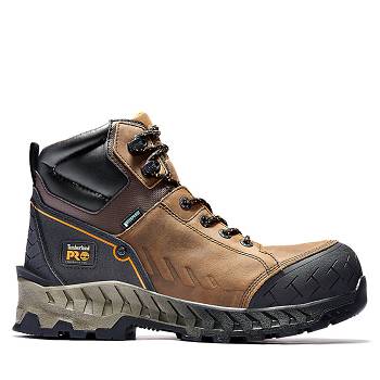 Timberland PRO Work Summit 6-Inch Composite-Toe - Hnede Pracovne Cizmy Panske, TB0373L